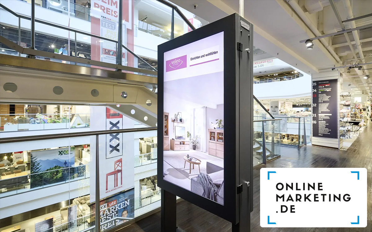 XXXLutz öffnet In-Store Retail Media für Advertiser